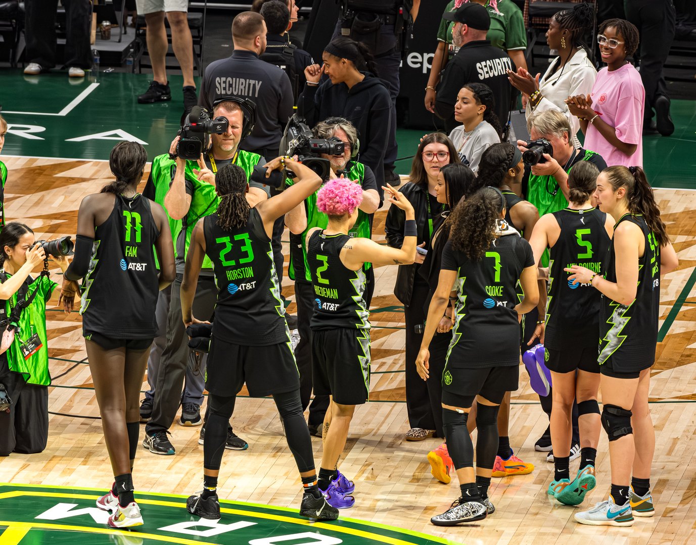 Seattle Storm Defeat Washington Mystics, 97-85