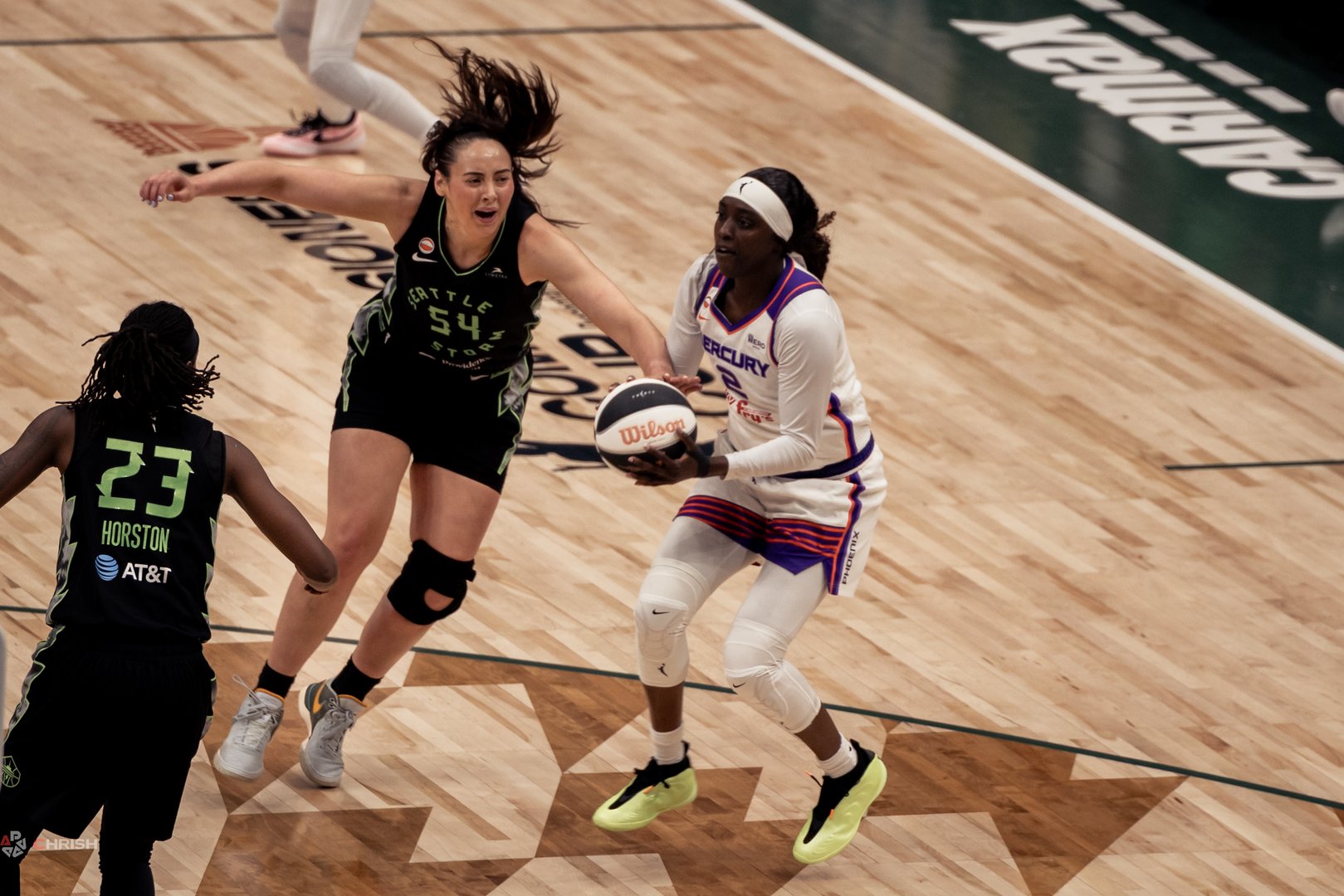 WNBA: Fam Impresses in First Start as Storm Falls to Mercury